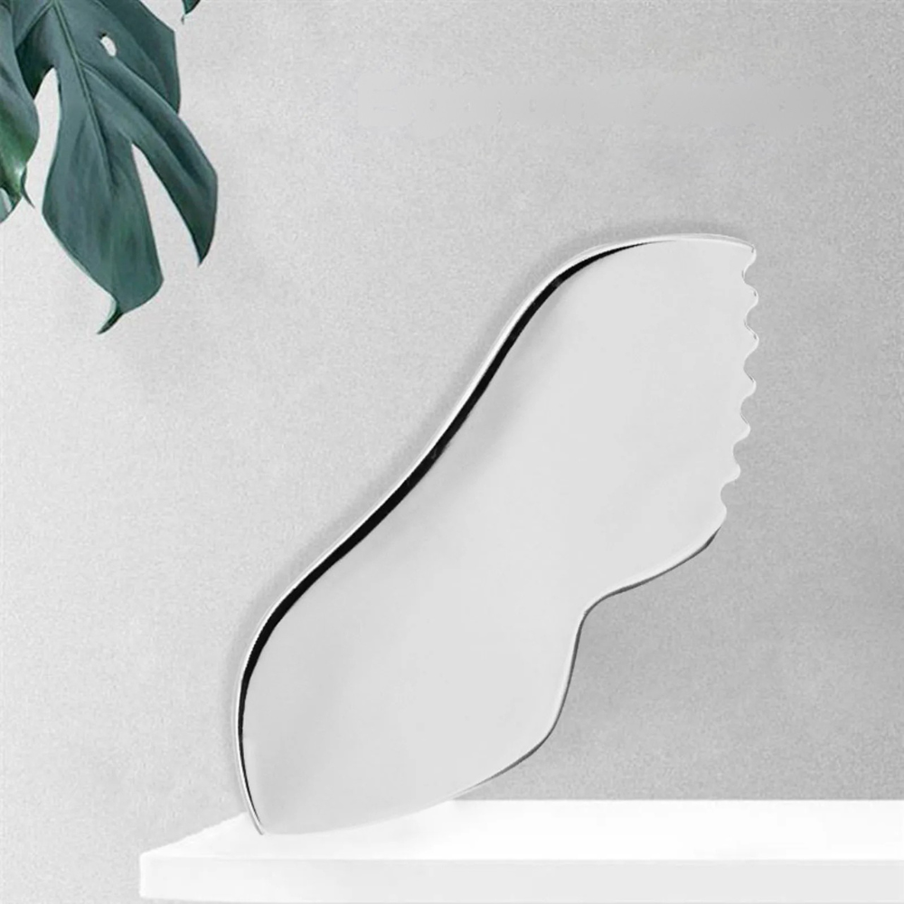 Gua Sha Edelstahl Gesicht